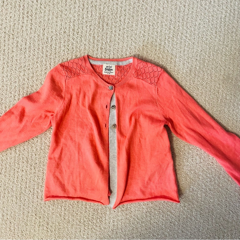 Mini Boden Cardigan Sweater